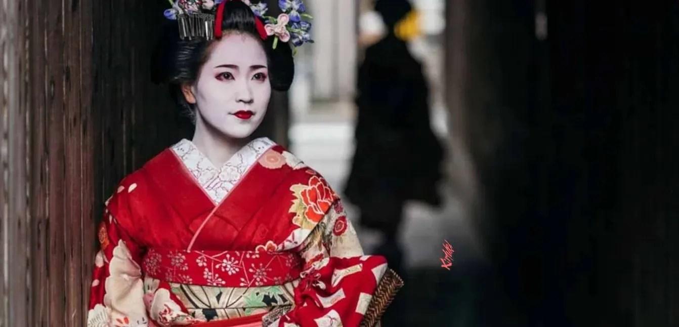 Geisha en Kioto
