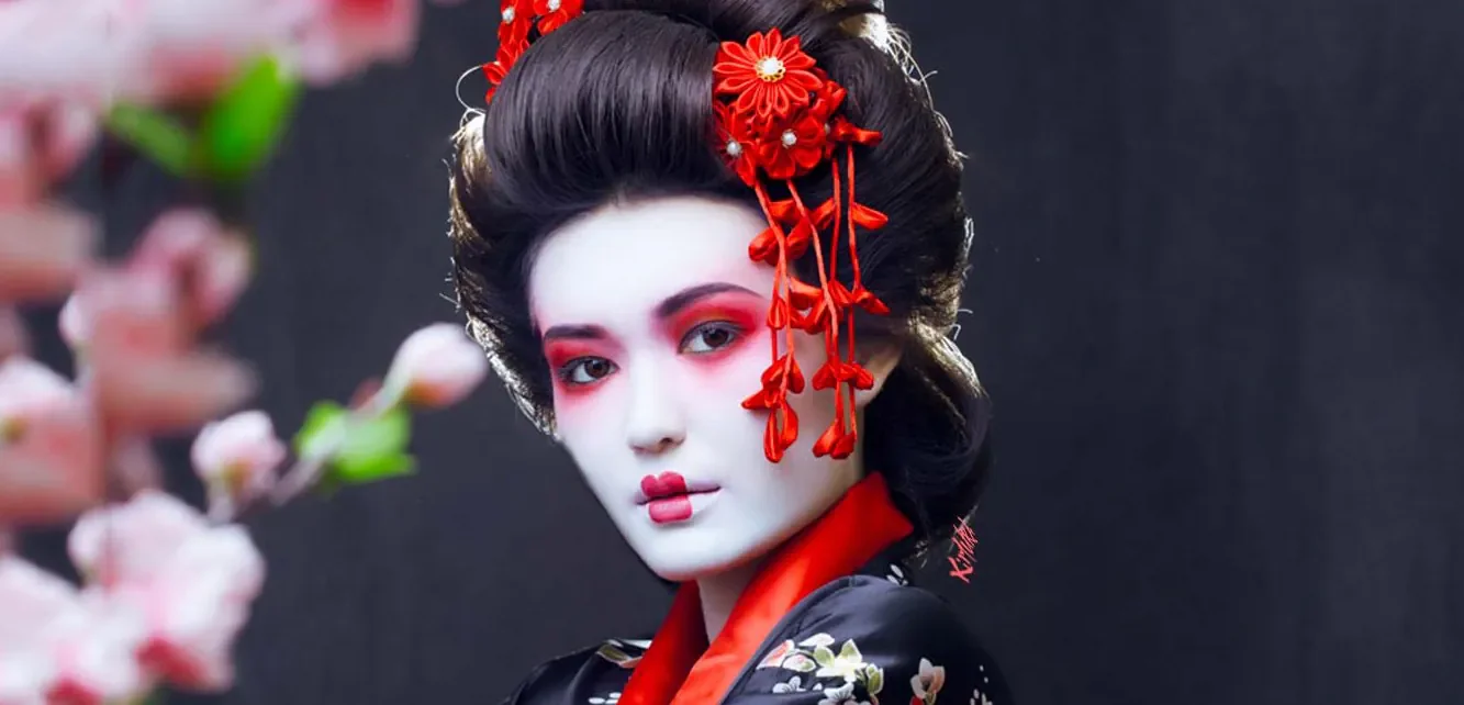 Peinado de geisha