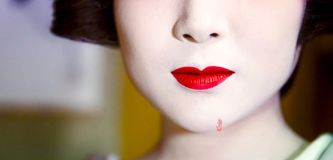 Maquillaje de geisha