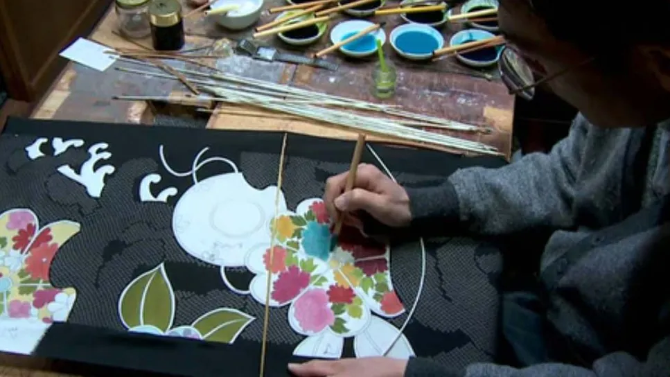 comment est fabriqué une veste japonaise haori
