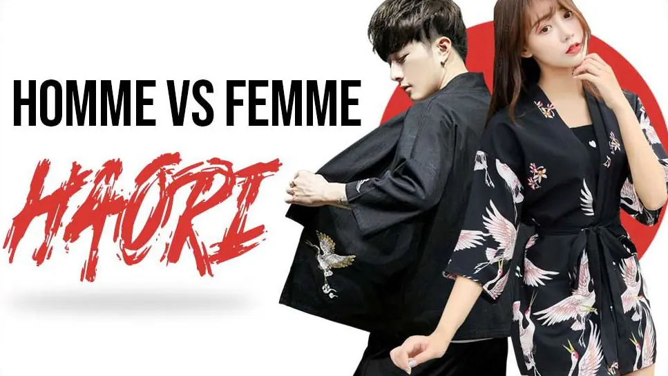 Quelle est la difference entre une veste kimono femme et une veste kimono homme