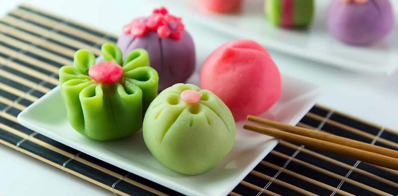 wagashi est une recette japonaise de cuisine