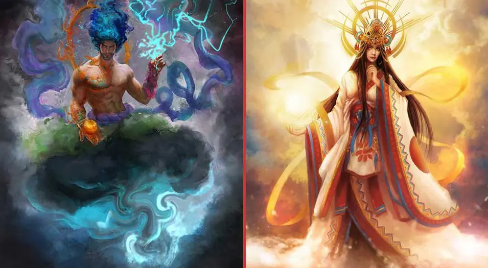 amaterasu et susanoo