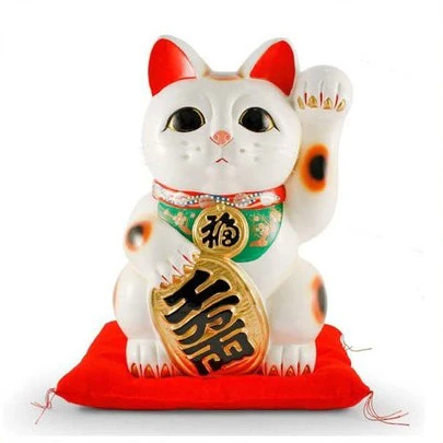 maneki neko tricolore signification