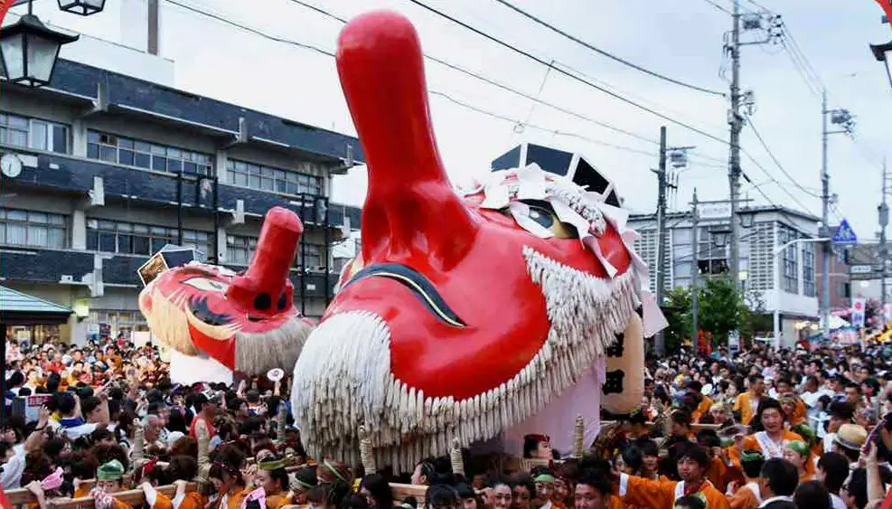 This Japanese deity is honored by wearing a tengu mask during some Matsuri festivals in Japan
