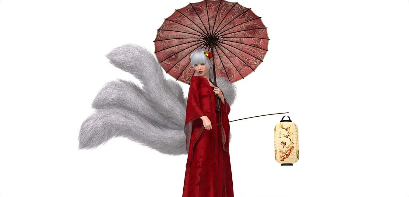 kitsune-woman
